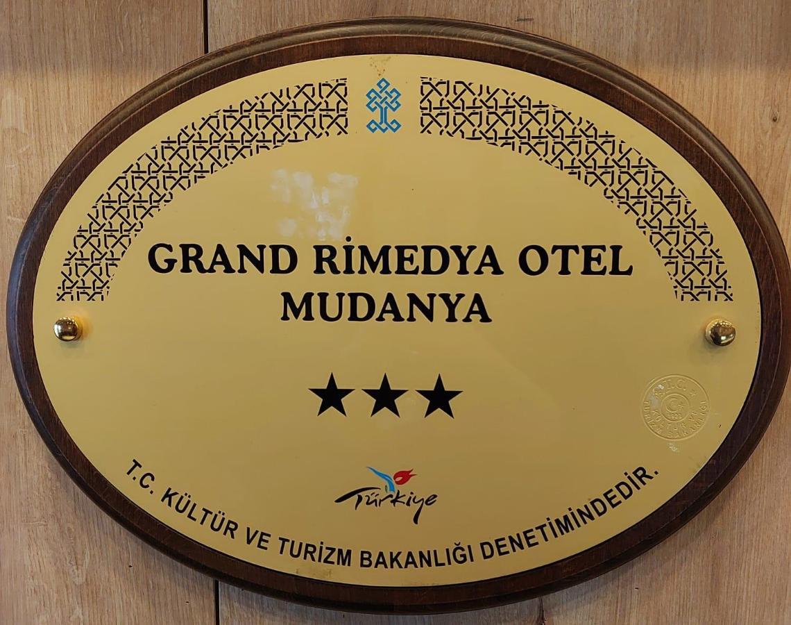 Grand Rimedya Hotel Mudanya 伯萨 外观 照片